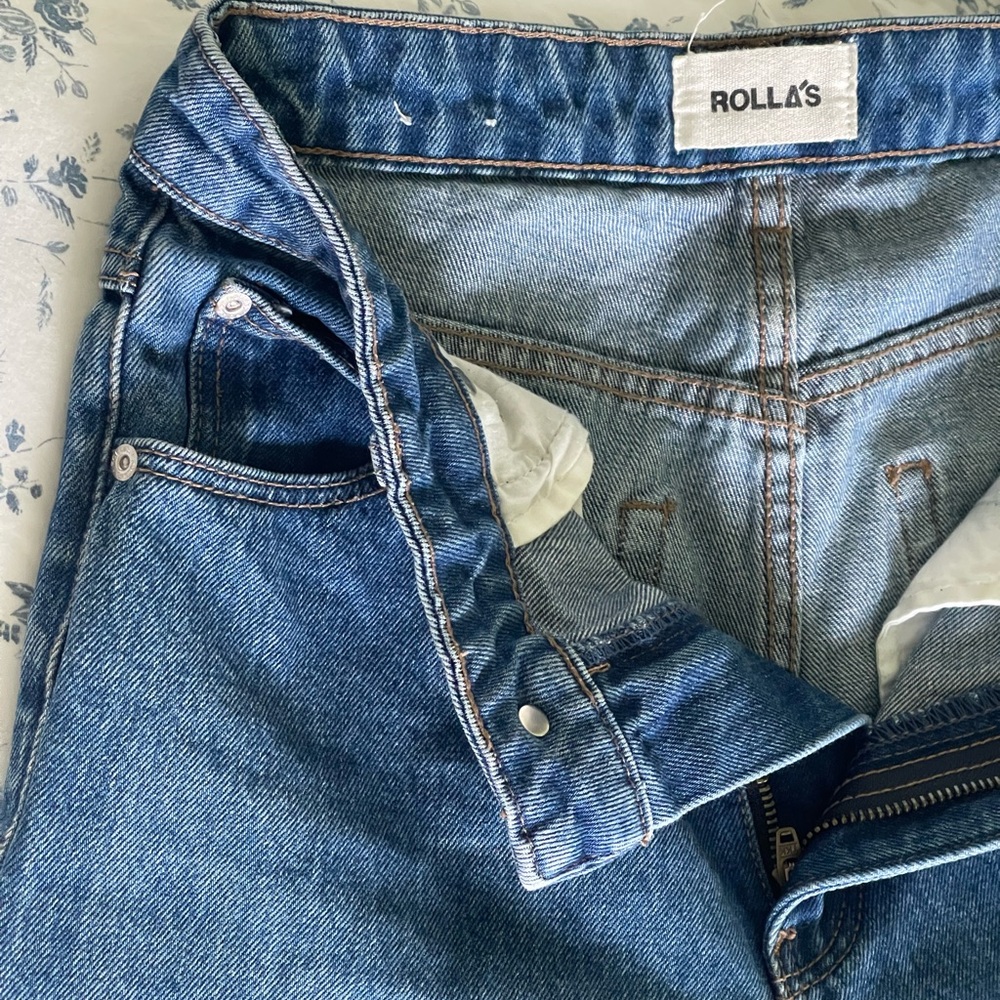 Classic Rolla Blue Denim Jeans - Picture 2 of 8